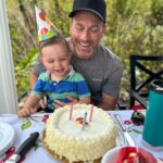 Katherine Barrell Instagram – Happy birthday to our favorite person!! Thank you for all the story times, bike rides, boo-boo kisses, dinosaur tea parties, support, encouragement, and LOVE. Ronin and I love you so much @raygalletti !!! NOW LETS eat “caaaakkkey”!!