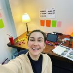 Katherine Barrell Instagram - Happy International Women’s day from one of my happy places! Here’s to all those fierce, boundary pushing, brave, empathetic, vulnerable women identifying QUEENS out there! Hold your sisters up- always! 💪🏻 😘 #internationalwomensday @vortex_prods @vortexmediainc #womeninthedirectorschair