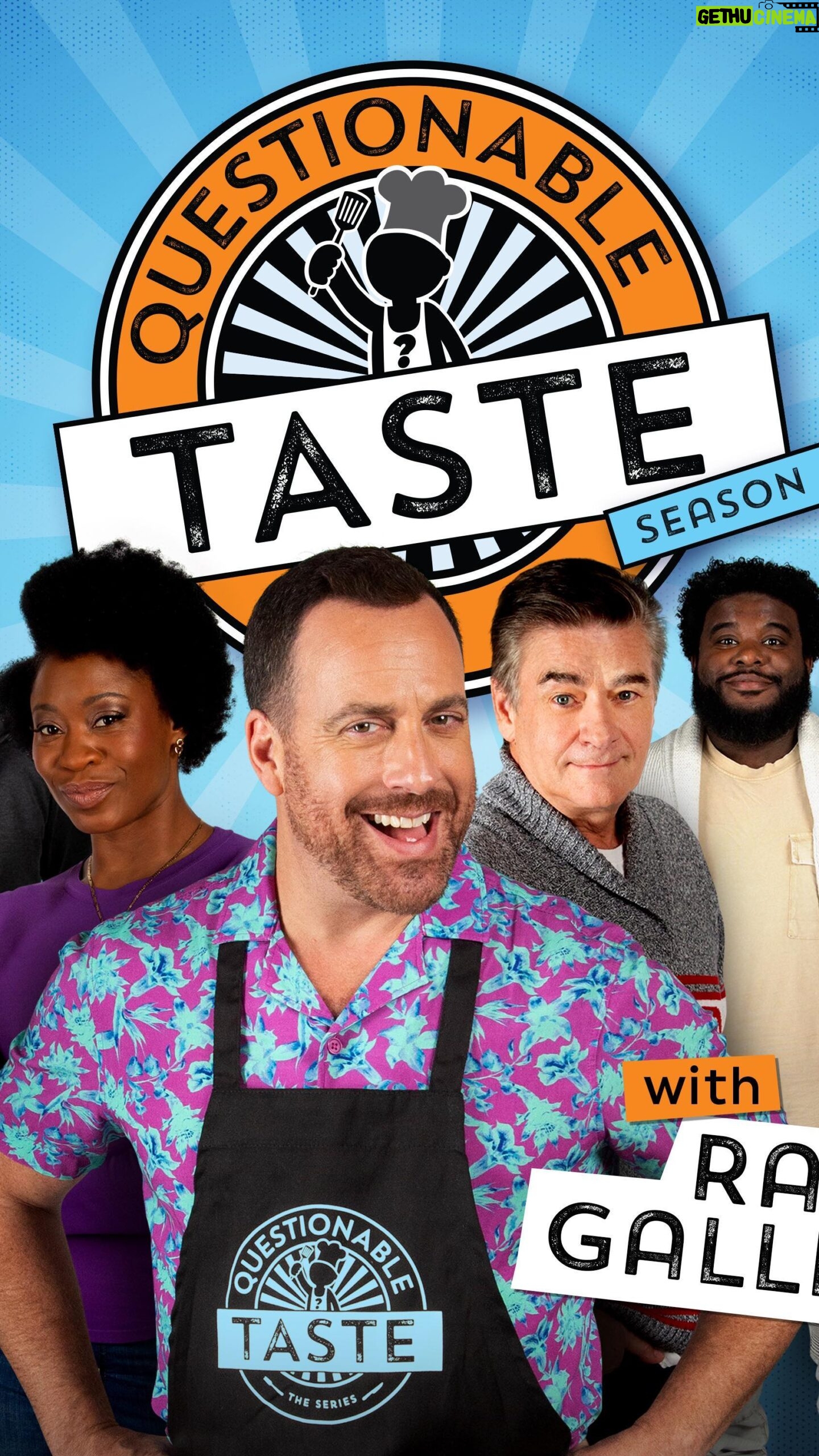 Katherine Barrell Instagram - @questionabletastetv season 2 out now on @fibetv1 !!!! Here’s a little appetizer! #cookingshow #celebrities Congratulations @raygalletti and the entire team! ❤️🎟️🙌🏼 So excited for you guys and this next chapter! #celebritycooks #cookingshow #ontario #food #qtkitchen