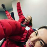 Katherine Barrell Instagram - 4am vibes with @cindy_busby 🎉✊🏼❤️