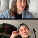 Katherine Barrell Instagram - Thank you for joining @dominiquep_c and I!! What a great chat. Love you all!! ❤️❤️❤️