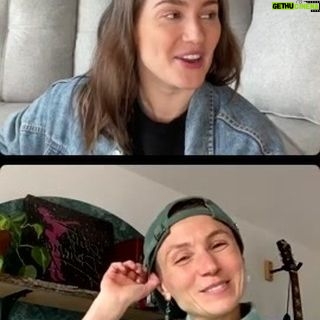 Katherine Barrell Instagram - Thank you for joining @dominiquep_c and I!! What a great chat. Love you all!! ❤️❤️❤️