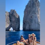 Katherine Kelly Lang Instagram - We had such a whirlwind trip to Italy. Working 3 days for our store @benheartbeverlyhills with @dom472522 and @hichambenmbarek in Florence and in Milan and then to Naples to shoot a campaign with @ashleyaubra for @impero_couture for 2 full days and then we had one day free until our event that night at 8 so we met with our friend @silvanaelmo who was in Italy the same time and hopped on a boat to Capri for the day and stopped at a lovely restaurant in Nerano , @concadelsogno ! This was a day that felt like a vacation! Best girls day ever! Can’t wait to go back! #capri #nerano #italy🇮🇹 #girlsday #whirlwindtrip #benheartbeverlyhills #imperocouture Tell me your favorite girls day!! 👯