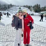 Katherine Kelly Lang Instagram – It was a fun ski day! It been my dream for awhile to get my granddaughter skiing! She took a lesson in the morning with @ashleyaubra son Hayden and then in the afternoon they skied with us! First time skiing for Zuma and Hayden!! I am so proud of them! And thanks for @caseykas and @hayley_bert and @ashleyaubra for making the day amazing.