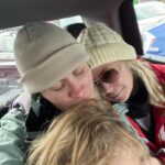 Katherine Kelly Lang Instagram - It was a fun ski day! It been my dream for awhile to get my granddaughter skiing! She took a lesson in the morning with @ashleyaubra son Hayden and then in the afternoon they skied with us! First time skiing for Zuma and Hayden!! I am so proud of them! And thanks for @caseykas and @hayley_bert and @ashleyaubra for making the day amazing.