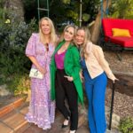 Katherine Kelly Lang Instagram - We love you, @bbheathertom. We’ve known you for 25 years (or more)! It was an honor to gather together and celebrate your mom with you, David and Nicholle. 🤍🕊️ Marie Tom certainly knew how to LIVE! And I love the word you left with us… tenacity. Her memory will live on and on…❤️🙌🏼❤️