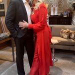 Katherine Kelly Lang Instagram - Valentines kisses for Brooke and Ridge on the set of @boldandbeautifulcbs Eyes up please Ridge🤣🤣🤣 #onset #boldandbeautiful #cbstv #inbetweenscenes