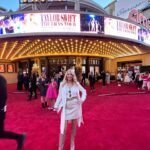 Katherine Kelly Lang Instagram - It was such a treat to go to the world premiere of Taylor Swifts documentary. It was fantastic! I was very impressed with her performance and she is so genuine and down to earth👍❤️💃🥰#erastour #taylorswift #tstheerastourfilm #thegrovela hair by @stephpaugh styled by @jeresa_featherstone