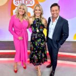 Katherine Kelly Lang Instagram - To start off my week in Australia I was so happy to speak with @angelabishop10 and @_steviejacobs_ on @studio10au ! I had a great time and lots of laughs! See you next time! Thanks for having me🥰❤️💃 #studio10au #boldandbeautiful @boldandbeautifulcbs @katherinekellylangkaftans @tvsn #kklkaftans