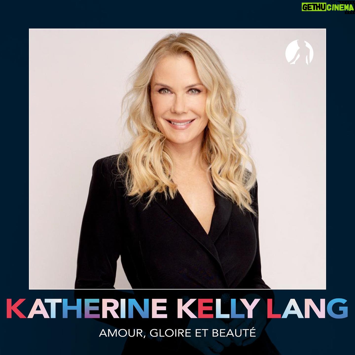 Katherine Kelly Lang Instagram - BEHIND THE SCENES : CROSS-OVER LES FEUX DE L’AMOUR et AMOUR, GLOIRE & BEAUTE Plongez au coeur du glamour et de l’élégance des mondes de « Amour, Gloire et Beauté » et des « Feux de l’Amour » lors d’un événement exclusif dédié au cross-over de ces deux séries emblématiques ! L’événement sera suivi d’une dédicace. 📆 lundi 17 juin 🕦 À 10H00 📍Salle Camille Blanc - Grimaldi Forum #montecarlotvfestival #festivaladdict #amourgloireetbeauté #lesfeuxdelamour