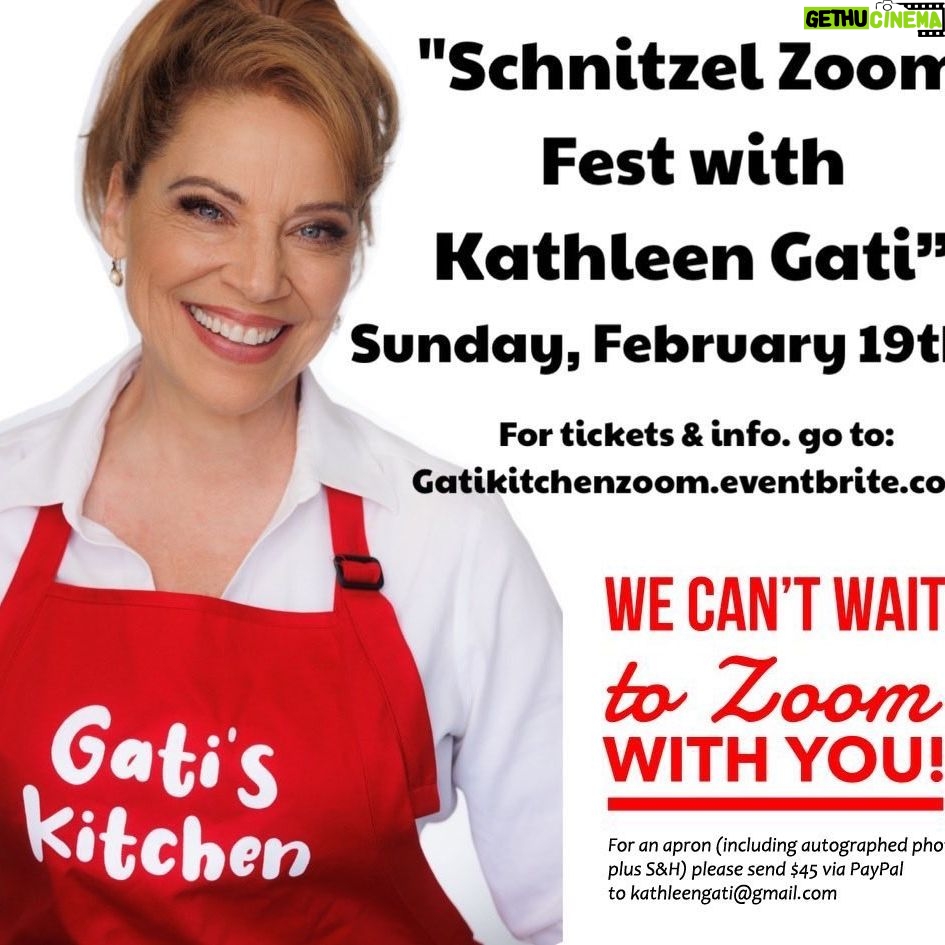 Kathleen Gati - 399 Likes - #GatisKitchen #Talking #generalhospital #GH #Zoom #cooking #Schnitzel #Fest #baking #laughing #fun #playtime š©š¼āš³ā¤ļø