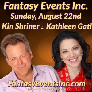 Kathleen Gati Instagram - Come join us for some gossip and fun! And bring your hungry questions for @kinshriner and me! https://www.eventbrite.com/e/love-is-in-the-air-kin-shriner-kathleen-gati-on-zoom-sunday-aug-22nd-tickets-153886890833