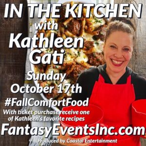 Kathleen Gati Instagram - Yes, I believe there are 5 tickets left for today’s #KathleenInTheKitchen event starting in 3 hours. 11am PDT, 2pm EDT. 👩🏻‍🍳♥️#FallComfortFood #FallComfort #foodie #food #comfortfood #LoveFood #Love #homeMade #comfort ♥️