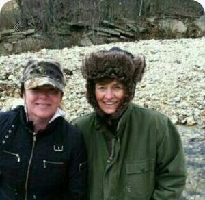 Kathleen Madigan Instagram - Well happy Mother’s Day to my Mom. Here she is in her Russian oligarch hat at our farm…which is in Missouri NOT Russia. 

Love ya, Mom❤️

#mothersday #happymothersday #vicki #mom #kathleenmadigan #madiganspubcast