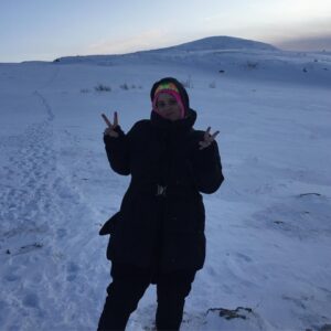 Kathrin Fricke Instagram - Spackige Fotoposen im Schnee