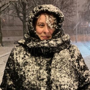 Kathrin Fricke Instagram - Joa es schneit ein wenig…😊