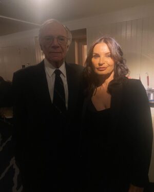 Kathrine Narducci Instagram - Last night was absolutely beautiful. We celebrated @martinscorsese_  and @francesca.scorsese Birthday’s  hosted by @leonardodicaprio and Rick Yorn.  @skurtzuba @welkerwhite @tommymottola @sebastiancomedy @robertdenirosr #nickpileggi