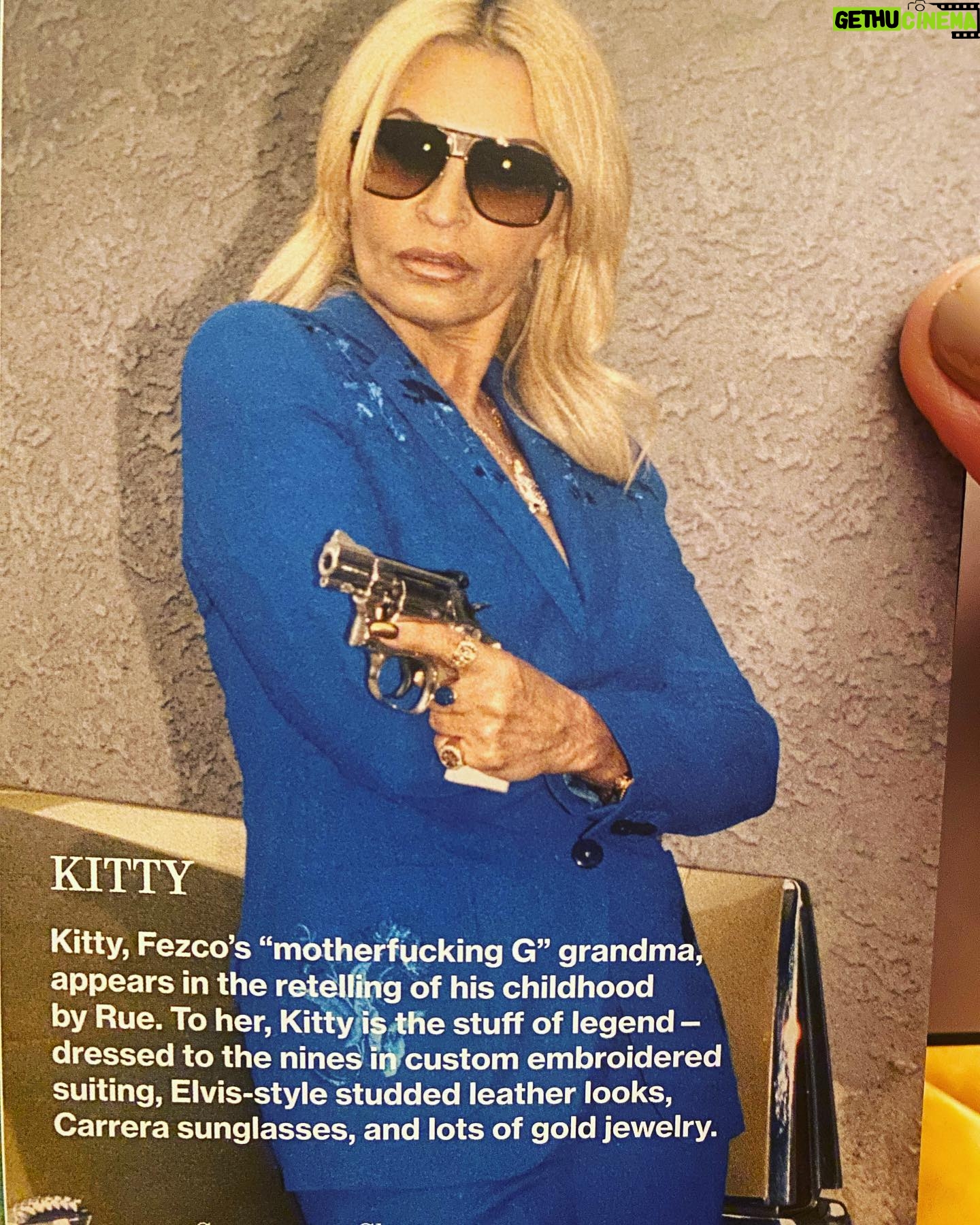 Kathrine Narducci - 8.9K Likes - I received a package from @A24 yesterday . It was the @euphoria fashion coffee table book by @heidibivens incredible talented beyond. I am beyond honored to be in there for the wardrobe design . @amber_doyle_ handmade the suits I wore she is also brilliant. Congratulations to Heidi. #euphoria @carrera @rolex