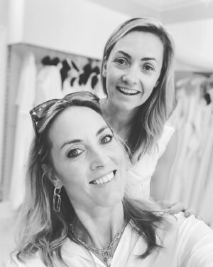 Kathryn Thomas Instagram - She said yes to the dress!! Wedding dress of dreams @linthomasie @destaffordbridal you look like a goddess…. Roll on September ❤️