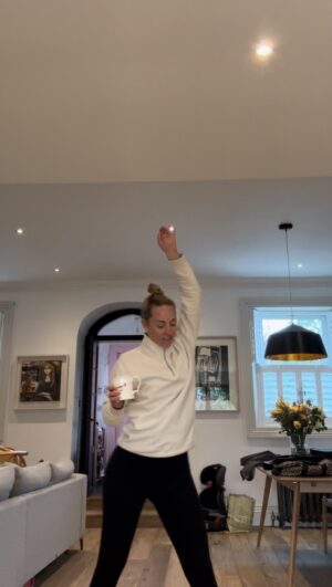 Kathryn Thomas Instagram - A gentle reminder …. A daily dose of Miley is good for the soul. 

This song got me off my arse today…. Loving @mileycyrus at the moment. Remember my dance a day challenges?A dance a day for 30 days…. Give it a go!! An excuse to create a bang-in new summer play list !! 💃