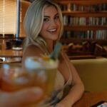 Kathryn Dunn Instagram - a date night at @windmillsbrewery 🥰🍻🫶📚 what I ate👇 🍹 The Haka - a Tiki cocktail with citrussy bright tequila, subtle notes of vanilla and hints of butterscotch, cola, and dried fig (Alex had the “Smoking Barrel” 💨🥃) 🥘 Fennel & Cumin Crusted Scallops - PERFECTLY COOKED queen scallops with fennel & cumin crust habanero buttermilk sauce 🍗 Hot ‘n Sweet Guava Chicken - sweet and spicy guava-marinated tandoori chicken 🍤 Seafood Moilee - Rainbow trout, shrimp, casava podimas, I WANT TO BATHE IN THE MOILEE SAUCE it was so good