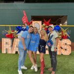 Kathryn Dunn Instagram - SMILE if you’re world series champs 😁🏆⚾️ 🌟 use my code KATDUNN to get 20% off select home games this season! 🎟️ @rangers