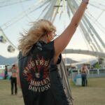Kathryn Dunn Instagram - oh you like harley davidson??? name 3 songs🙄 stagecoach day 1 was fire 🔥🎸🤠 who knew that there were so many nickelback fans??🤯 #stagecoach #stagecoach2024 #festival