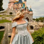 Kathryn Dunn Instagram – today was a fairytale ✨🐭🏰 @disneylandparis