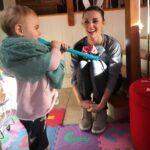 Kathryn McCormick Instagram - Missing play time with my favorite little one #Harperlily @sjtookey @ggabriel70 🤗🐒❤️💃🏻Thanks for the photo Stace!