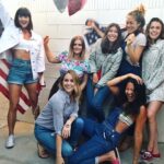 Kathryn McCormick Instagram - My ladiessss 💪🏻❤️🙌🏼 Corn hole & sparklers ✨💥#july4th