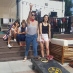Kathryn McCormick Instagram - My ladiessss 💪🏻❤️🙌🏼 Corn hole & sparklers ✨💥#july4th