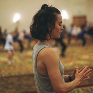 Kathryn McCormick Instagram - “Out of the overflow of the heart, the mouth speaks.” .
.
.
I know have been pretty distant on here lately, but for me it has been helpful to go inward without any pressure of needing to share every step of the process. I need time with my thoughts, to unravel their endless potential before I speak them into a box. 
I hope social media can be a place to share when it feels authentic and life giving. Otherwise, I will be on my own journey unfolding and discovering all this life desires to teach me. 💜💜💜💜💜💜💜💙💙💚
.
.
.
📸@Dancemakersinc