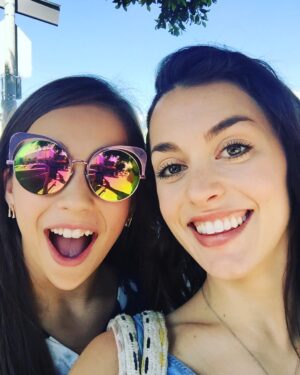 Kathryn McCormick Instagram - So happy I got to spend a little time with you this past weekend! Safe travels home today ☀️💜Until next time! ✨@tatemcrae #mygirl