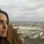 Kathryn McCormick Instagram - View from the top ☁️#eiffeltower