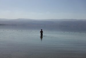 Kathryn McCormick Instagram - #thedeadsea ✨