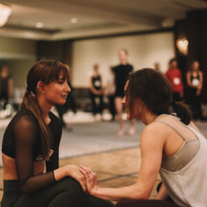 Kathryn McCormick Instagram - I teach because I desire so deeply for others to feel valued and seen. I believe dance is a vehicle that takes you to and through some very real spaces in life, but it is not who you are and it does not define you. You are spirit. You are love. You are human, first. ♥️🧡 @dancemakersinc #ttjtour