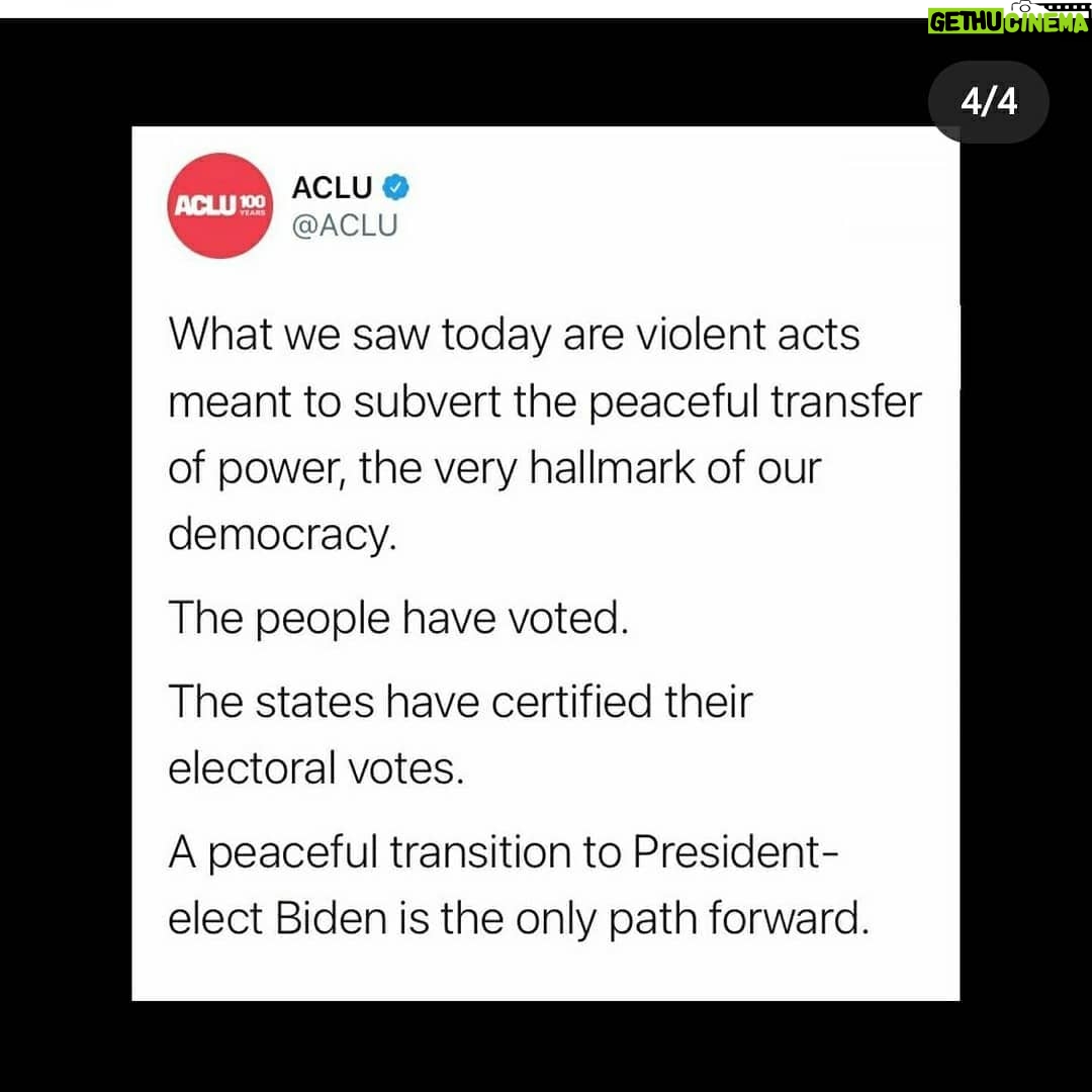 Kathryn Prescott Instagram - @aclu_nationwide