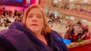 Kathy Kelly Instagram - The out look from the Koenigsloge what an honour !!Dresden I love you !!