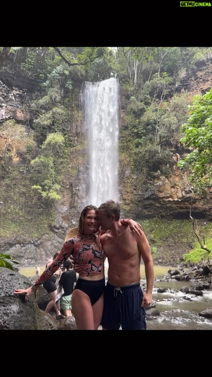 Katie Aselton - 3.3K Likes - 16 1/2 years ago @markduplass and I hiked to this waterfall on our honeymoon... not pictured here: our 15 and (nearly) 11 year old that were with us this go around. time is trippy. love is wild.