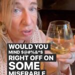 Katie Hopkins Instagram - You want to ban large wine glasses? Would you mind f*cking right off?