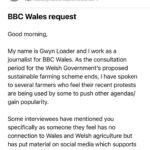 Katie Hopkins Instagram - This is the @bbcnews DIRECTING conversations to SILENCE those supporting ordinary people. Please do assist me with my response in the comments. Background: I come from farming, my daughter is a farmer, I have a long history of supporting farmers at personal risk (South Africa)