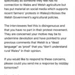 Katie Hopkins Instagram - This is the @bbcnews DIRECTING conversations to SILENCE those supporting ordinary people. Please do assist me with my response in the comments. Background: I come from farming, my daughter is a farmer, I have a long history of supporting farmers at personal risk (South Africa)