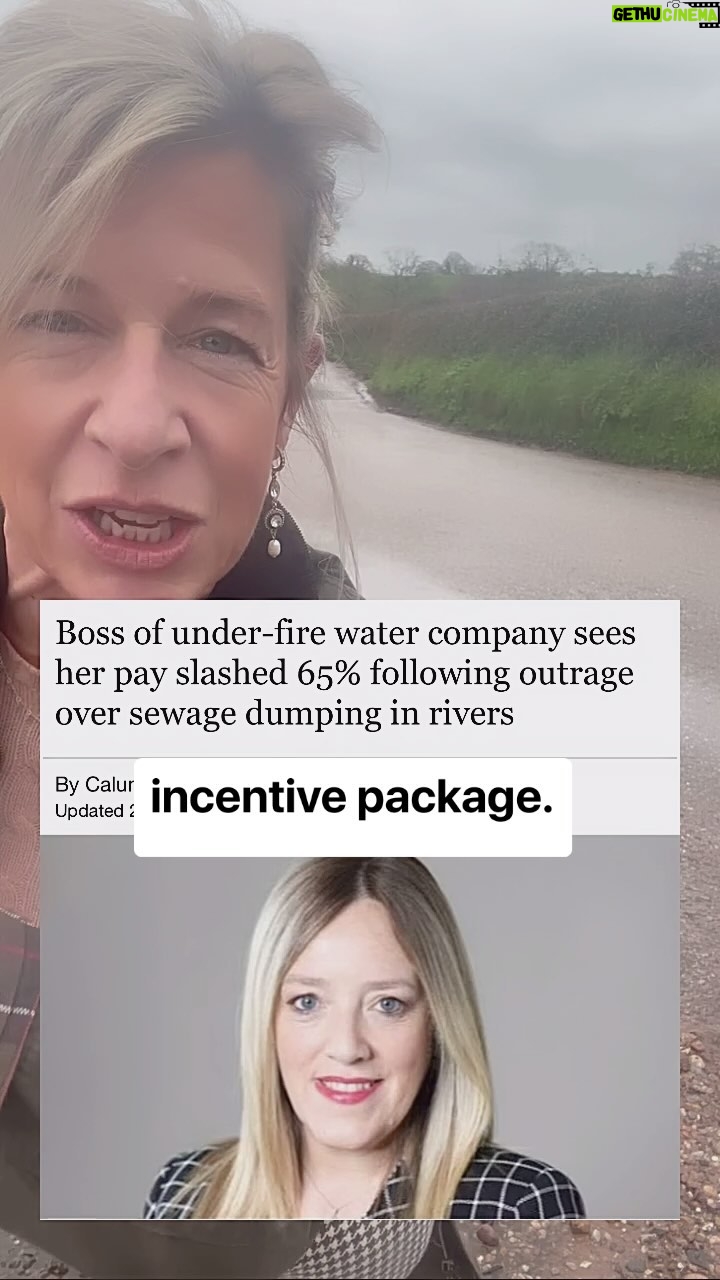 Katie Hopkins - 53.1K Likes - Water leaks everywhere. Get ready for hosepipe bans and water shortages. PURE GREED BY SOUTH WEST WATER & PENNON GROUP.
message for CEO Susan Hall @southwestwater @devonlive #PennonGroup