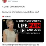 Katie Hopkins Instagram - If you’d like to give this a listen my loves, I’ll stick the link in the bio
