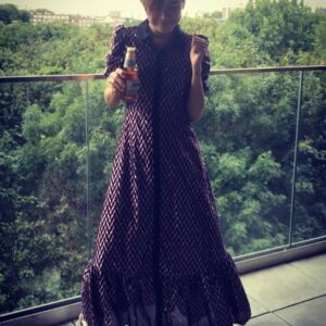 Katie Leung Instagram - Felt cute, might delete(return dress) later. 💃🏻 #shamelessshimmy