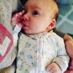 Katie Leung Instagram – Halloween baby Wolf wishes you all a HAPPY NEW YEAR ! #mumlife #twomonthsold 💕🎃😝