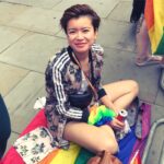 Katie Leung Instagram - Love is love is love. Here for my LGBTQ fam. 🏳️‍🌈 #londonpride #londonpride2019 #pride 📸:@fast_tangerine