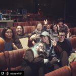 Katie Leung Instagram - THESE WOMEN ARE MY FUCKING HEROES. 🦸‍♀️👩‍🎤 Come and see our ace show WHITE PEARL which opens tomorrow @royalcourttheatre until 15th June. If you don’t like, bro you got shitty taste lah. #Repost @nanawhirl with @get_repost ・・・ Asian women behind the scenes of “White Pearl”!! Back row (left to right): Deputy Stage Manager Surenee Chan Somchit, Stage Manager Sunita Hinduja, Sound designer/Composer Nicola Chang, Video Programmer Gillian Tan, Assistant Director Andrea Ling. Front Row (left to right): Playwright Anchuli Felicia King, Set & Costume Designer Moi Tran, Director Nana Dakin #whitepearlworldpremiere #representationmatters
