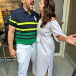 Katie Lowes Instagram - Who knew?! I love tennis so much. Some of the most fun I’ve ever had. Mom, I get it now. #USOpen p.s. Adam’s outfit 😂