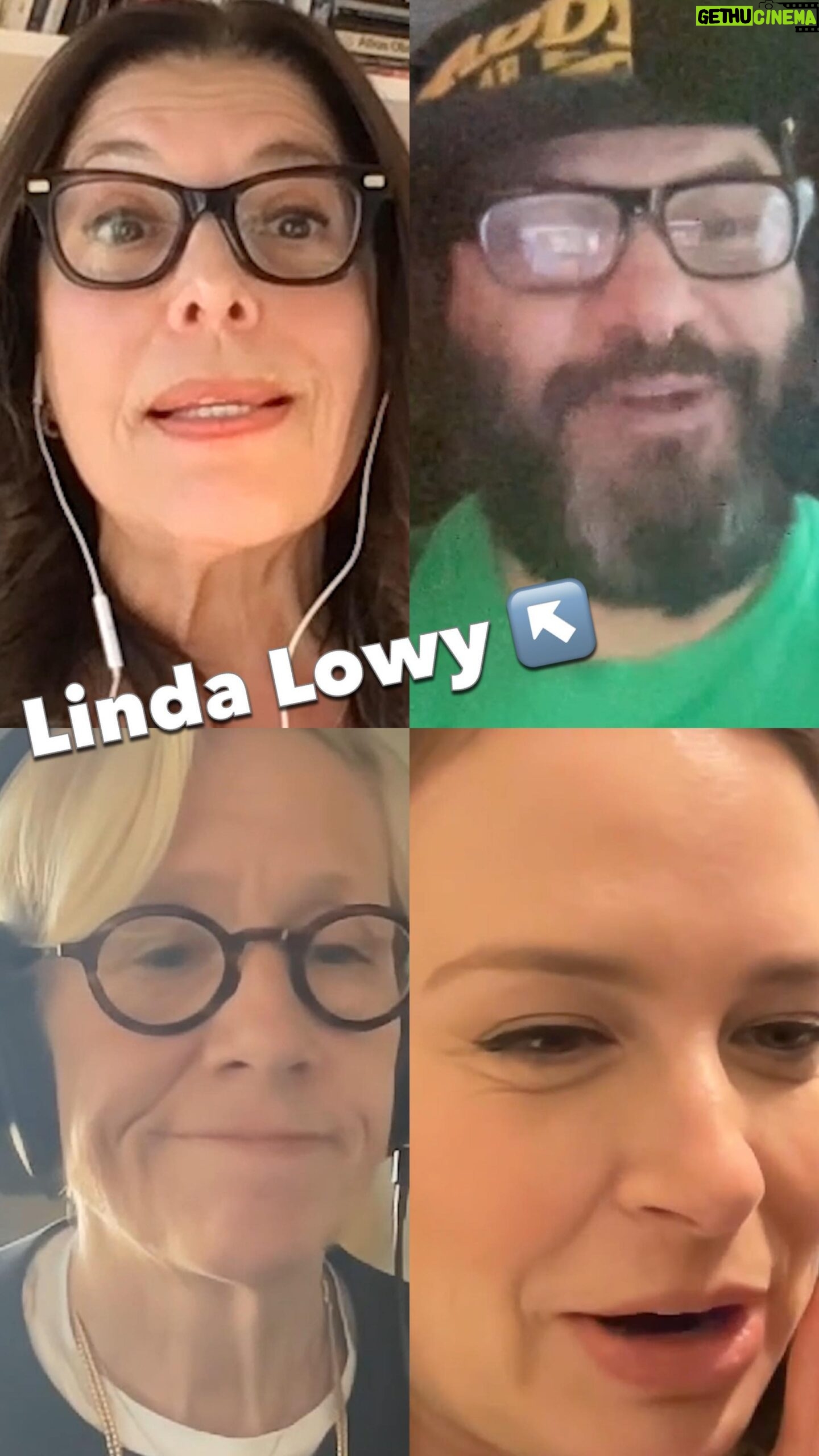 Katie Lowes Instagram - OBSESSED WITH @linnysuelowy ALWAYS. Linda joins me and @guillermodiazreal and @beersbetsy on the podcast this week! STILL standing in solidarity with @sagaftra we are SUPER proud to continue our Podcast with a minor pivot! we will be Unpacking the industry! until we get that fair deal joining us on some episodes. LINK in my BIO! #UnpackingTheToolbox 🧰